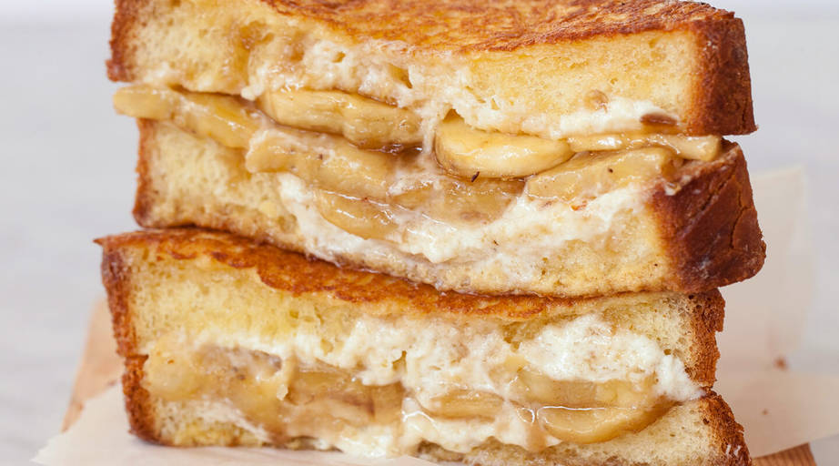 Banana Cheese Sandwich