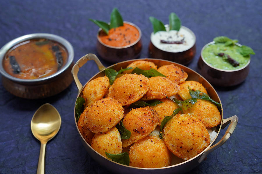 Podi Mini Idli