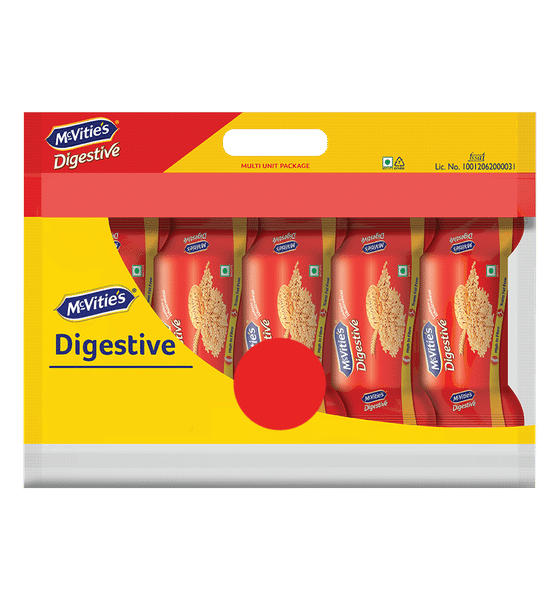 Mcvitie'S Digestive High Fibre Biscuits With Goodness Of