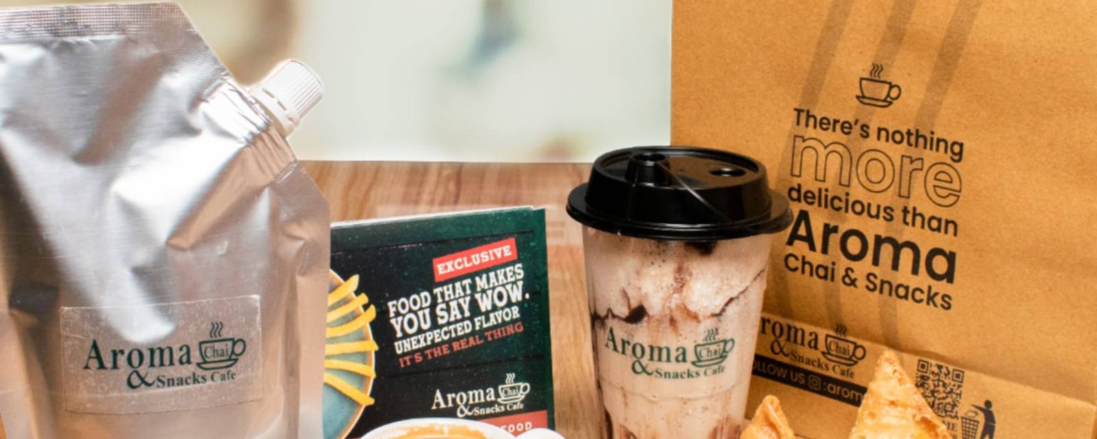 Aroma Chai - & Snacks Cafe cover