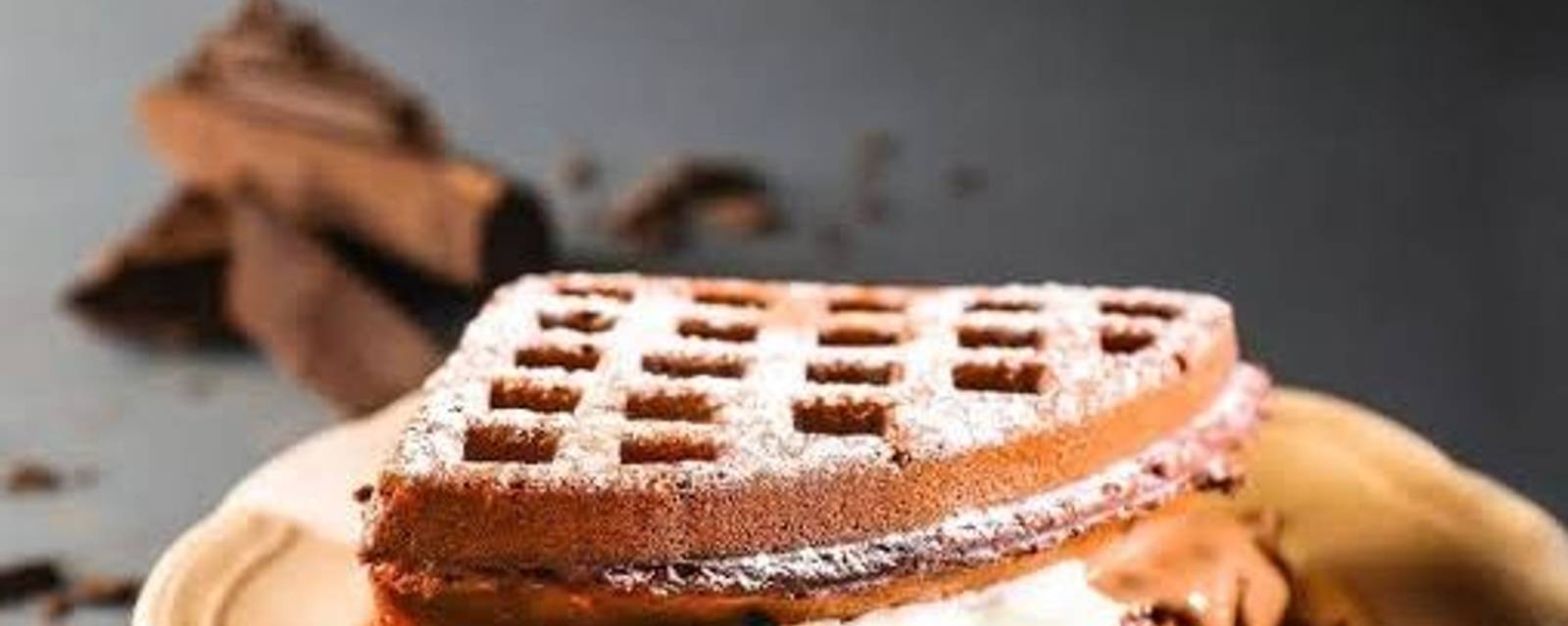 The Belgian waffle cream cover