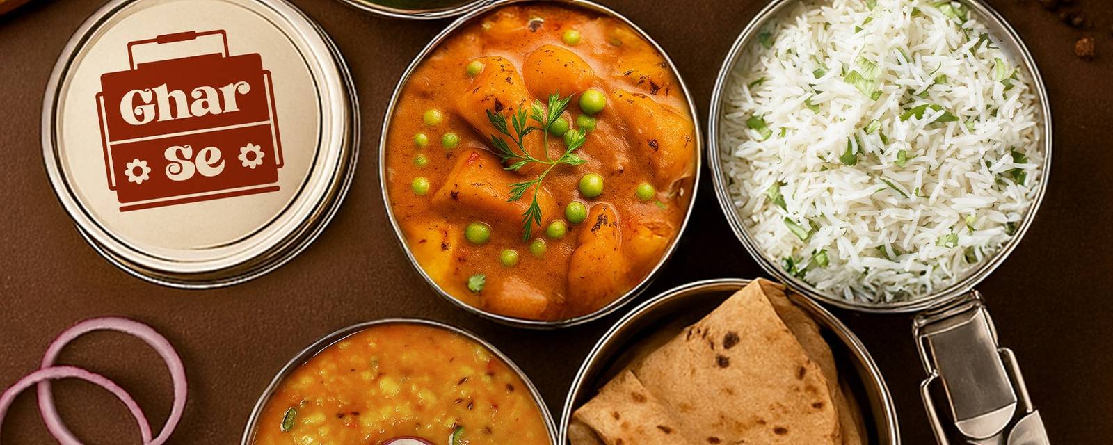 GharSe - Homestyle & Healthy Tiffins cover