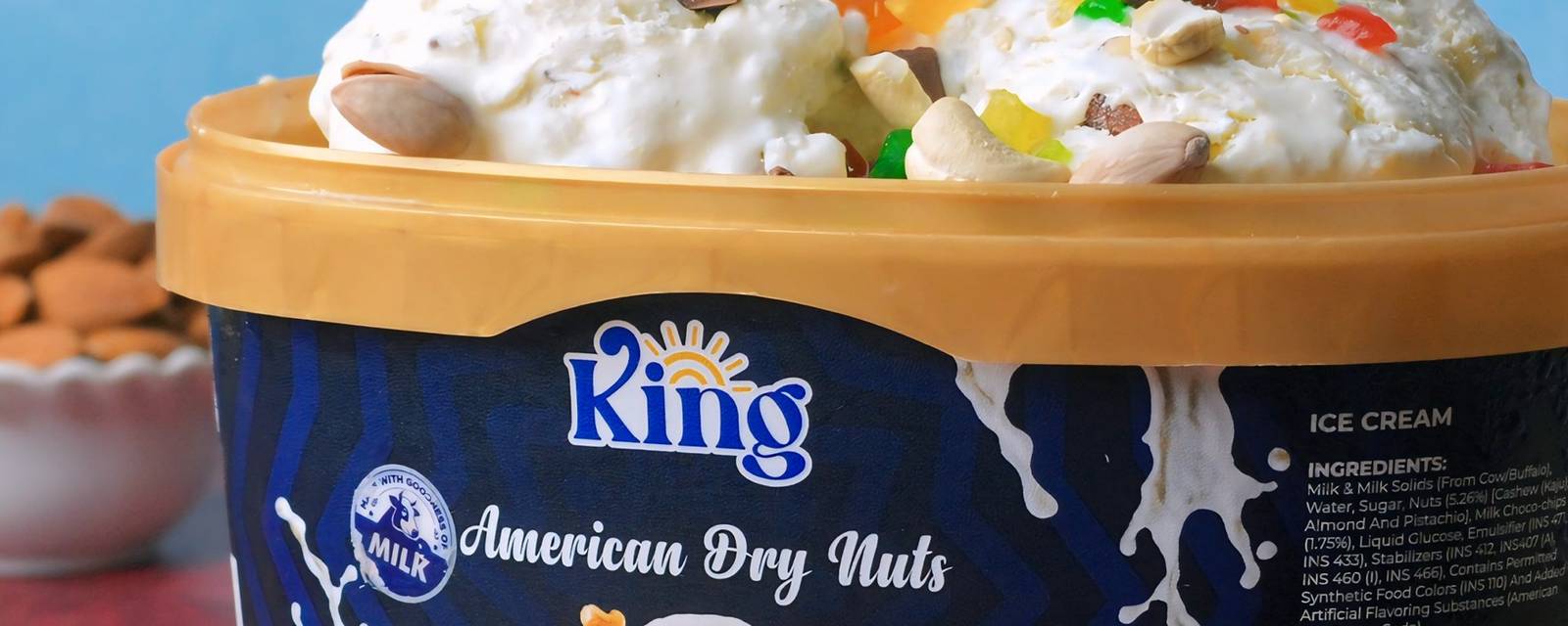 King Ice cream cover