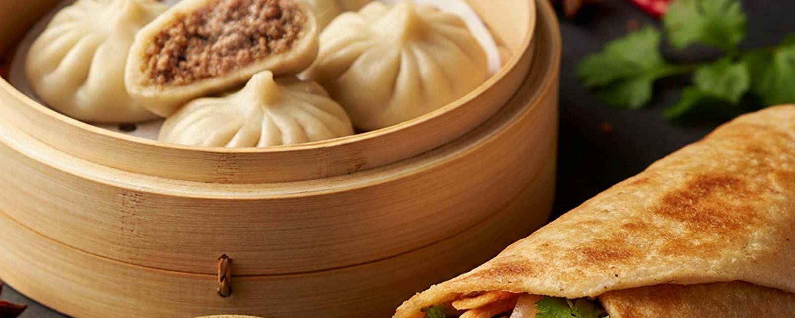 Sams Momos and Rolls cover