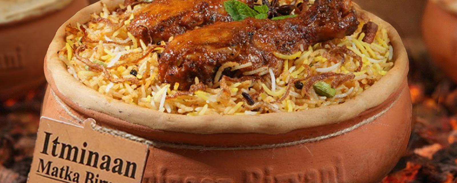 Itminaan Matka Biryani - Slow Cooked cover