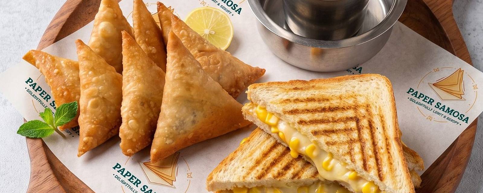 Paper Samosa cover