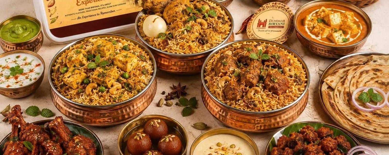 Dumdaar Biryani - Taste Of Hyderabad cover