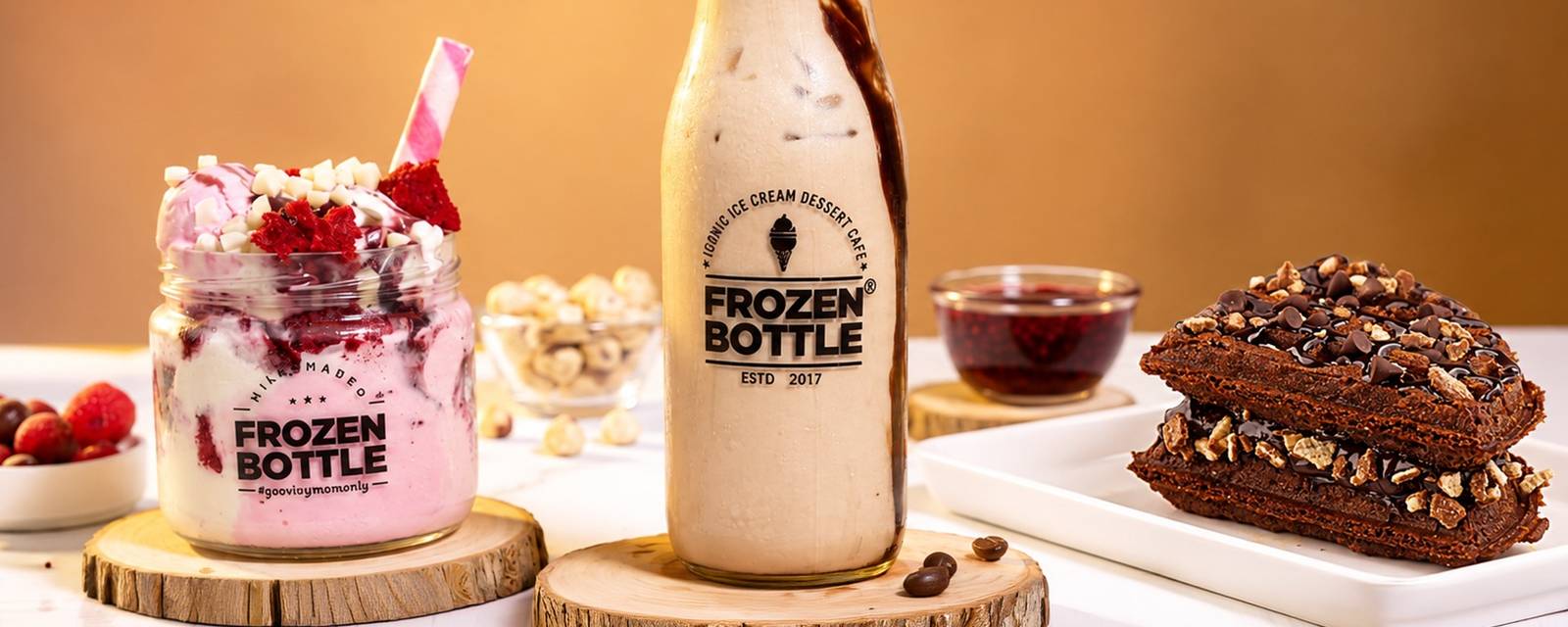 Frozen Bottle - Milkshakes, Desserts And Ice Cream cover