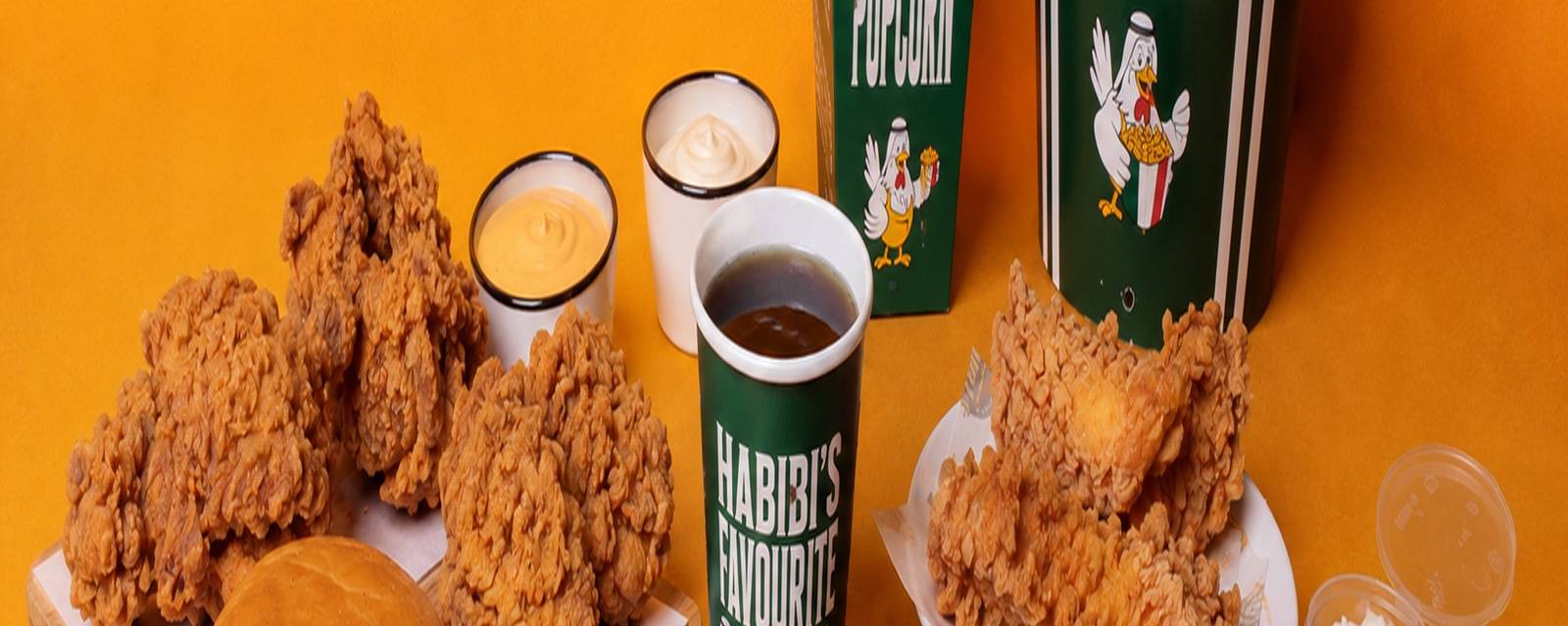 Habibi fried chicken & Burgers cover