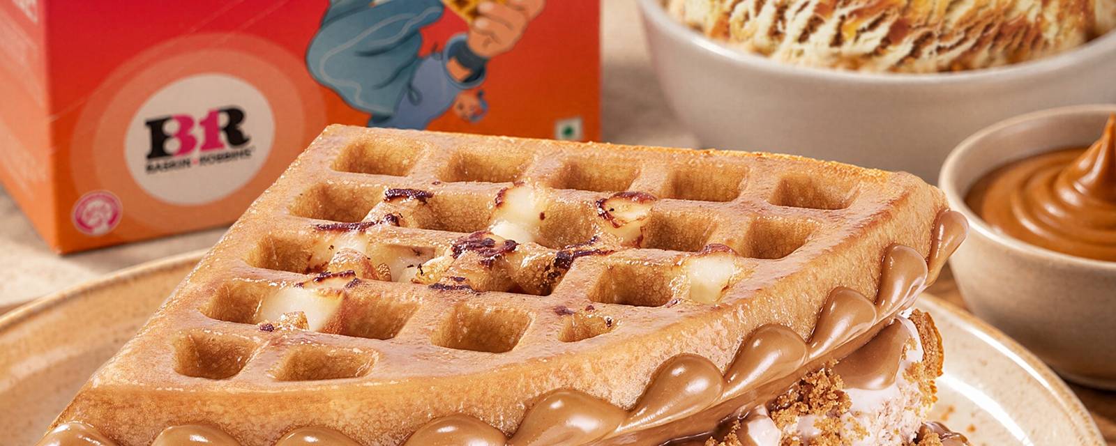 New York Loaded Waffles by Baskin Robbins cover