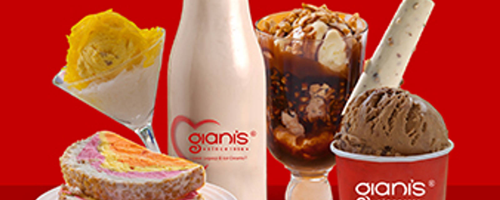 Gianis - Ice Cream, Shakes & Sundaes cover