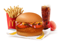 Mexican McAloo Tikki Burger Combo