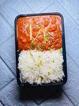 Mixed Chole Chawal