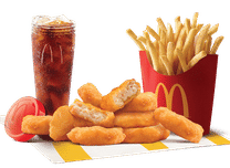 9 Pc Chicken Nuggets Combo
