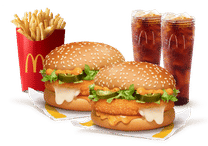 Burger Combo for 2: McCheese Burger Veg