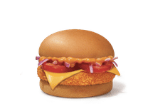 McAloo Tikki Burger with Cheese