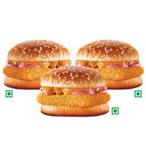 3 Veg Makhani Burst Burger,