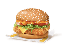 McSpicy Deluxe Paneer Burger
