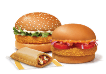 Burger Combo for 2: McVeggie + McAloo Tikki with Pizza McPuff