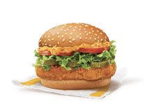 McSpicy Deluxe Chicken Burger