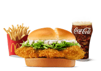 Mc Crispy Chicken Burger Meal (M).
