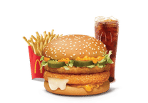 McCheese Burger Chicken Combo