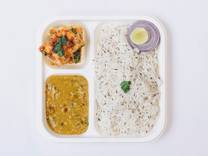 Dal Fry Jeera Rice Meal