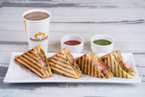 Veg Cheese Griled Sandwich With Cold Coco [300 Ml]