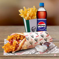 Double Chicken Roll Meal for 1