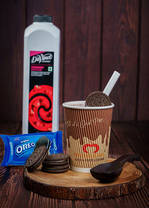 Strawberry Oreo Thick Shake [250 Ml]