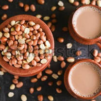 Medium Kulhad chai with Peanuts