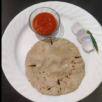 2-Bajra Roti with Lehsun ko Chutney