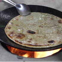Chulha Roti Jwar with Desi Ghee 1 piece (Moti)