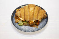 Tandoori Paneer Croissant Sandwich