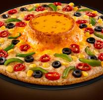 Cheese Volcano Veg Paradise