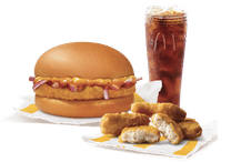 Chicken Surprise Burger + 4 Pc Chicken McNuggets + Coke