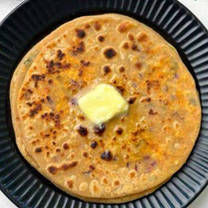 2-Paneer paratha with amul Dahi & separate packet of Sugar