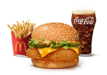 McSpicy Premium Burger Veg Combo