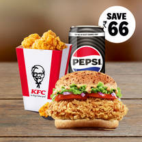 Midnight Spicy Zinger & Popcorn Meal