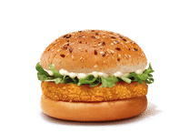 McVeggie Burger with Multi-Millet Bun