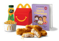 4 Pc Chicken Nuggets Happy Meal
