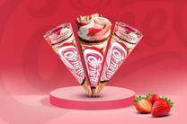 Cornetto Strawberry Vanilla (105ml x 3 pcs)