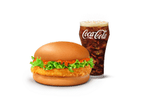 McSaver Korean Chicken Surprise Burger