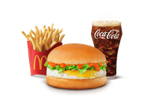 Korean Mc Egg Burger Combo (M),