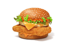 Korean Mc Spicy Premium Chicken Burger