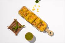 Jain Corn Dhokla