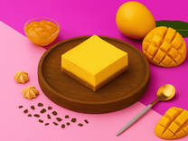 Mango Baked Cheesecake Pastry