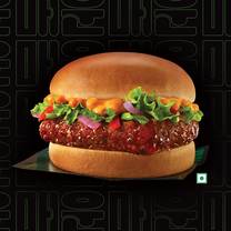 Korean Spicy Paneer Burger