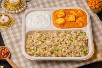 Sabudana Khichdi & Makhani Paneer Vrat Thali