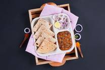 Pindi Chole and Chapati Lunchbox